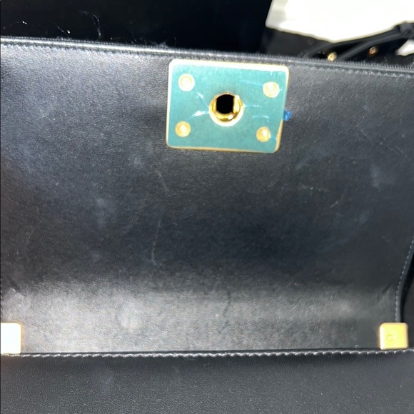 CHANEL Black and Gold tweed lambskin quilted braided jacket BOY flap bag - Picture 10 of 15